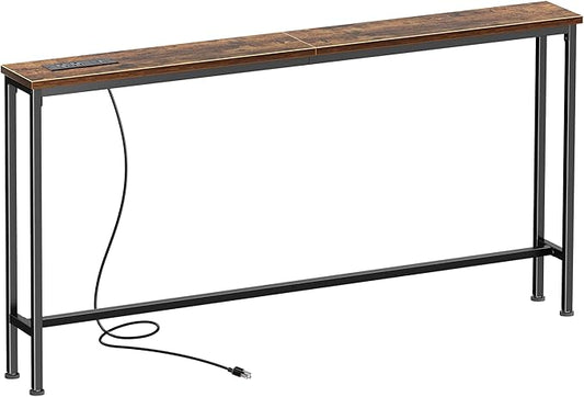 SUPERJARE 51.2 Inch Sofa Table by SUPERJARE
