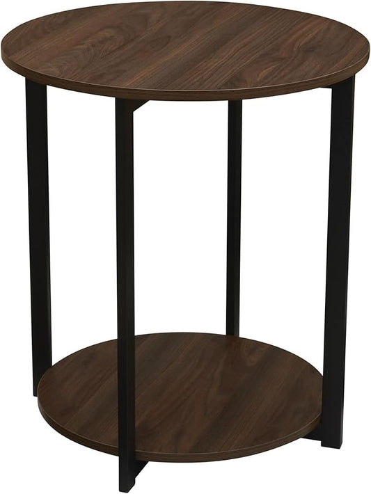 Household Essentials Jamestown Round Side End Table by HouseholdEssentials