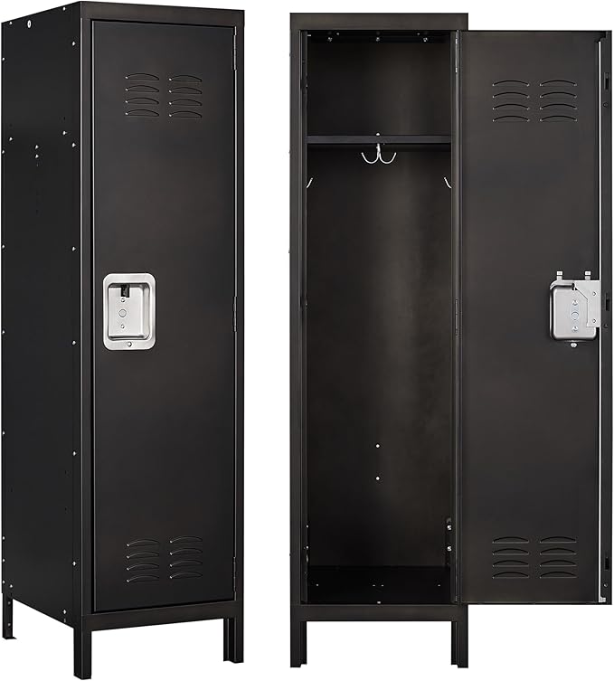 Metal Storage Locker, Lockable Employees Metal Locker by Anxxsu
