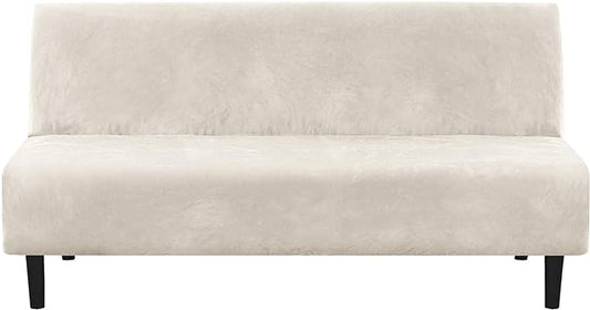 H.VERSAILTEX Real Futon Cover Armless Sofa Covers Sofa Bed Covers Stretch Futon by HVERSAILTEX