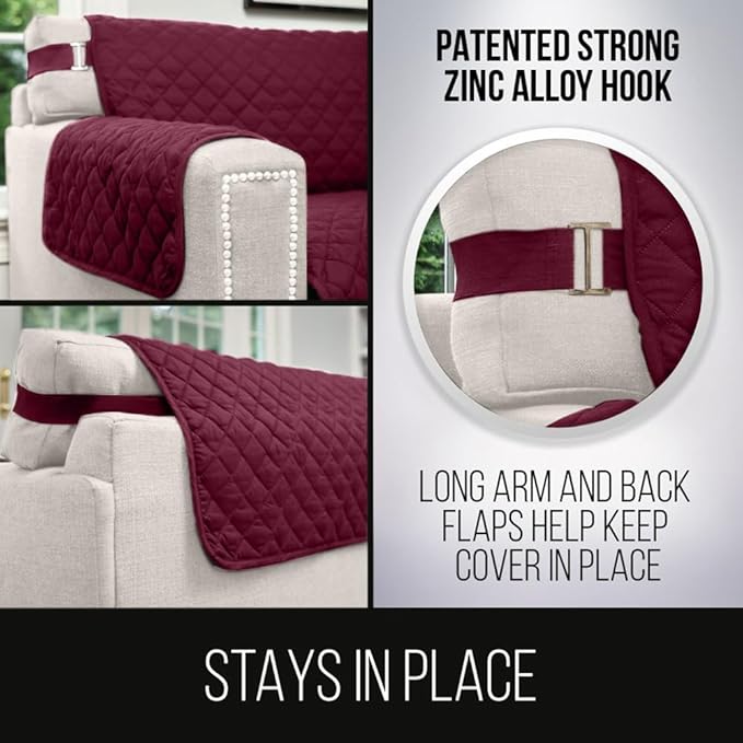 Sofa Shield® Couch Slip Covers for Dogs, Reversible Furniture Protector - Image 4