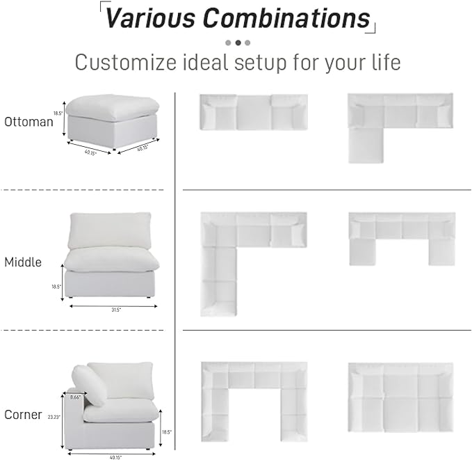 Cloud Modular Sectional Sofa - Image 7
