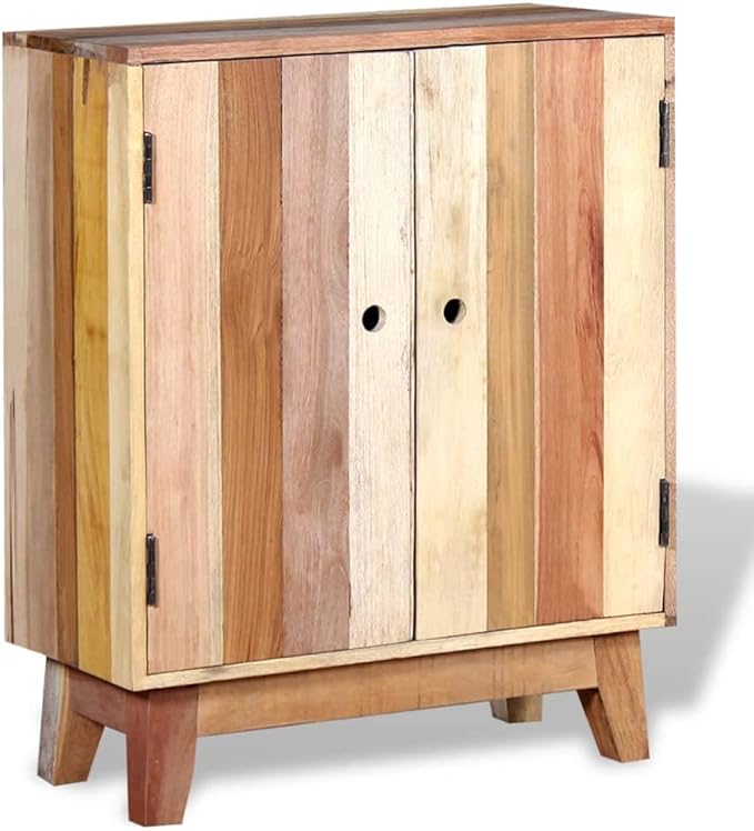 Sideboard Cabinet with 2 Doors, Reclaimed Wood Storage Console Table by Unknown
