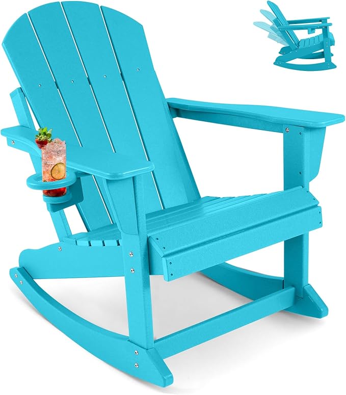Plastic Adirondack Chair by ABCPATIO
