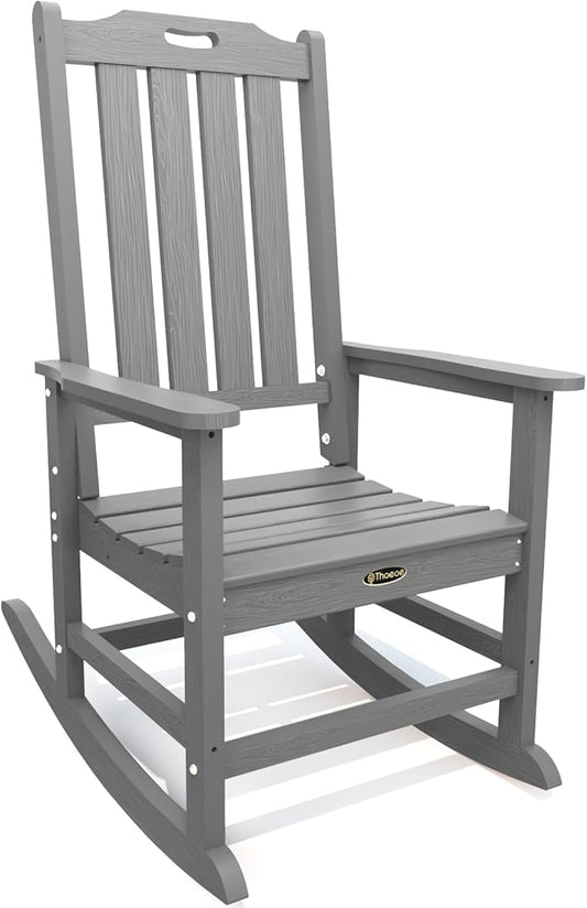 THOEOE Oversized Rocking Chair, Outdoor Rocking Chair by THOEOE