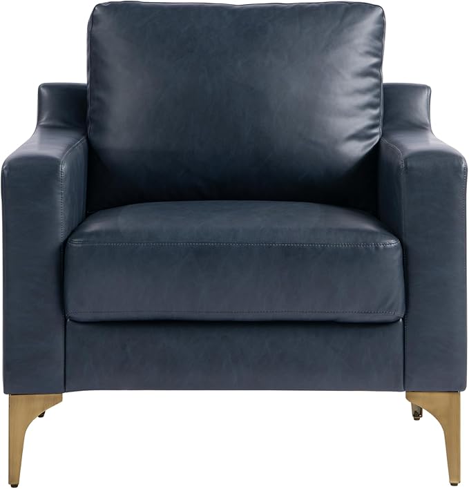 Serta Triton 33.5" Arm Chair, Transitional Modern, Dreamcoil Comfort, Metal Legs - Image 3