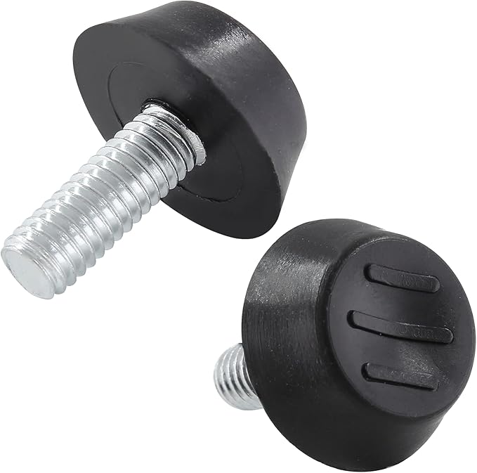Zorfeter 30 Pcs Screw in Threaded Furniture Adjustable Levelers, M6 Leveling - Image 3