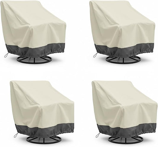 4 Pack Heavy Duty Patio Chair Covers by HI%C2%B7%C2%B7%C2%B7YOURCOVER