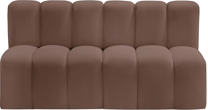 Meridian Furniture 101Brown-S2A Arc Collection Modern | Contemporary Modular - Image 4