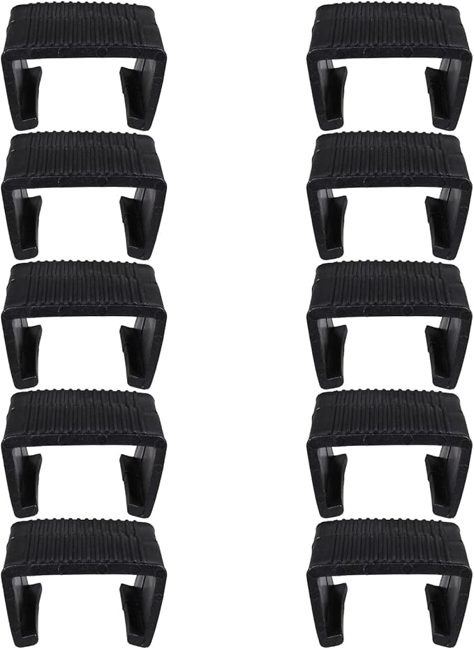 SUQ I OME Pack of 10 Outdoor Patio Garden Wicker Rattan Furniture Aligment Sofa - Image 7