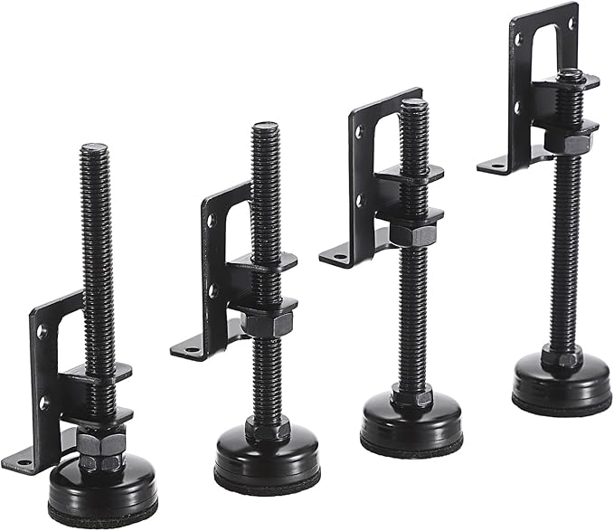 OwnMy 4 Packs Adjustable Furniture Leveling Feets L Shaped Furniture Levelers - Image 8