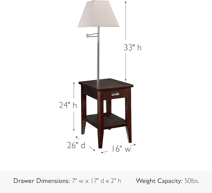 Leick Home Laurent End Table - Image 3