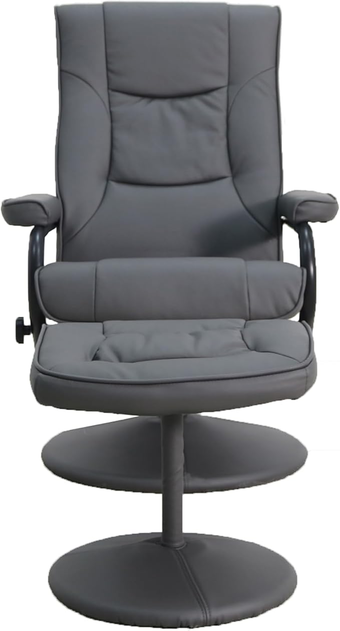 Flash Furniture Rachel Contemporary Multi-Position Recliner and Ottoman - Image 5
