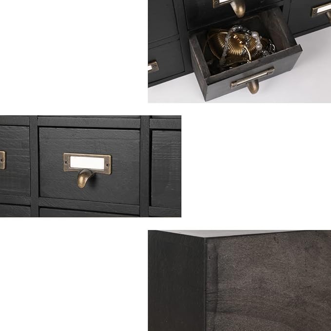 09 Drawers Apothecary Cabinet - Image 7