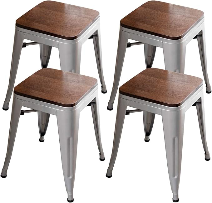 Modern Industrial Metal Stool Classroom Stools by HAOBOHOME