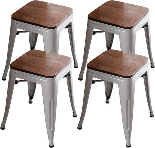 Modern Industrial Metal Stool Classroom Stools by HAOBOHOME