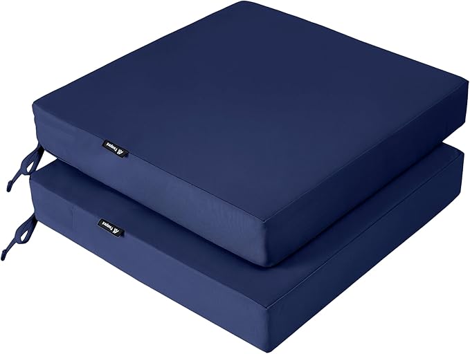Favoyard Patio Chair Cushions 19 x 19 x 3 Inch Waterproof Outdoor Seat Cushions - Image 7