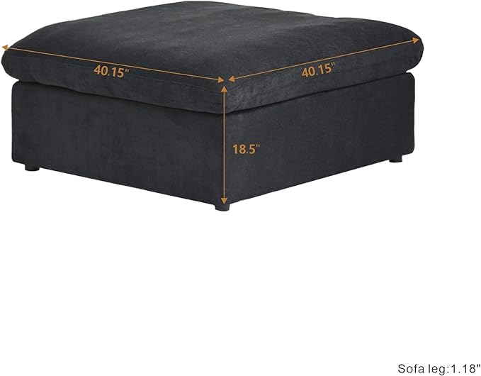 WJShome Ottoman, Modular Sectional Sofa, Minimalist Sofa Couch - Image 2