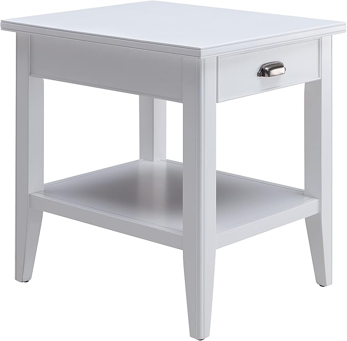 Leick Home Laurent 20 in. Solid Wood End Table by LeickFurniture