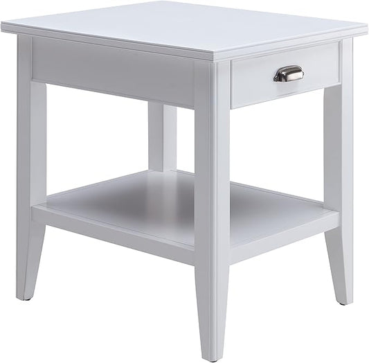 Leick Home Laurent 20 in. Solid Wood End Table by LeickFurniture