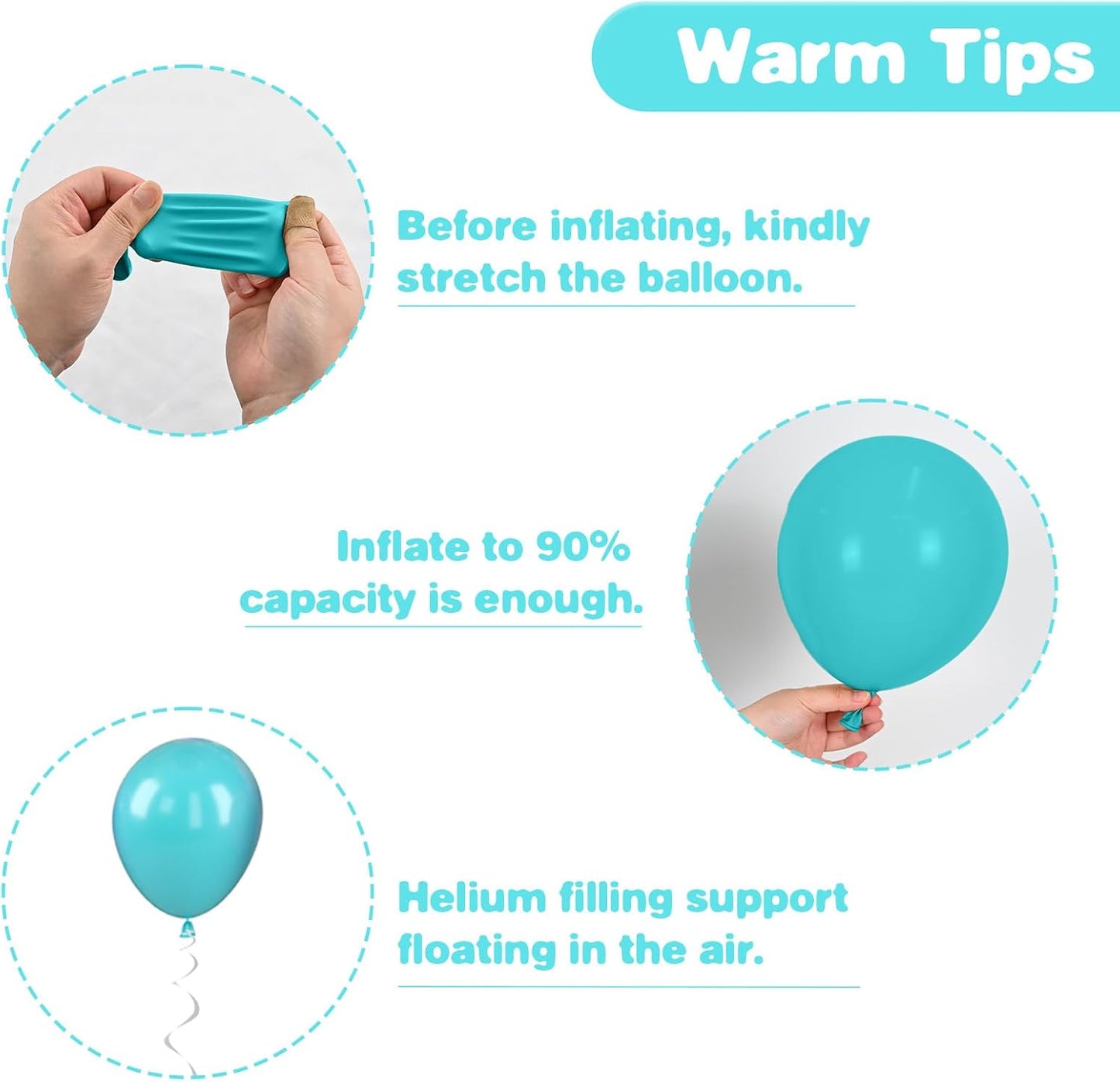 Teal Pink Purple Balloons, 12 Inch Princess Balloons, Pastel Pink Teal Purple Metallic Gold Confetti Balloon Latex Balloon for Girl Baby Shower Gender Reveal Princess Birthday Party Decoration