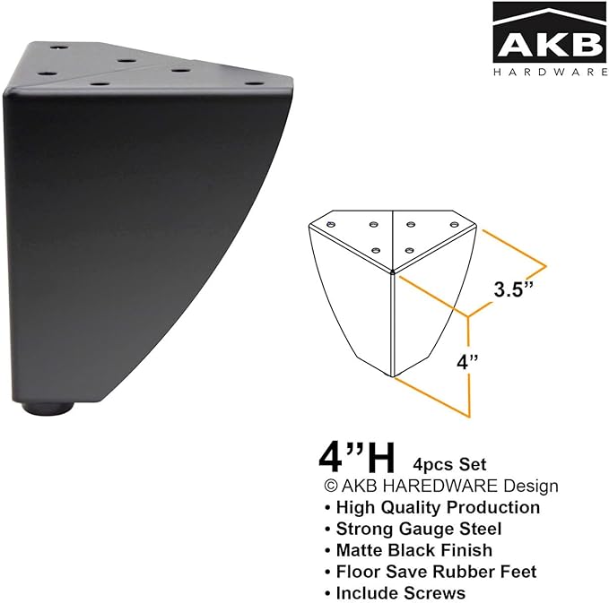 Set of 4 Classic Style Sofa Cabinet Tables - Image 2