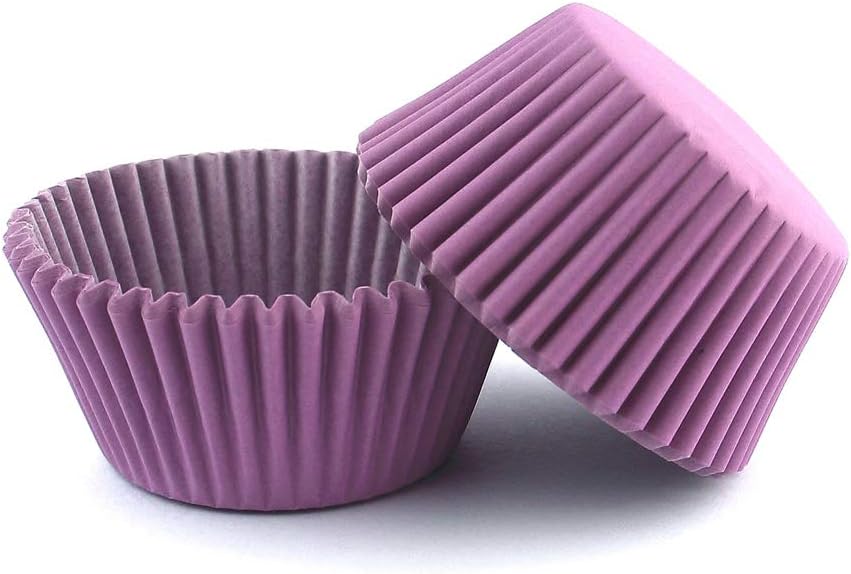 Baking Cups Cupcake Liners, Standard Sized, 300 Count (Purple)