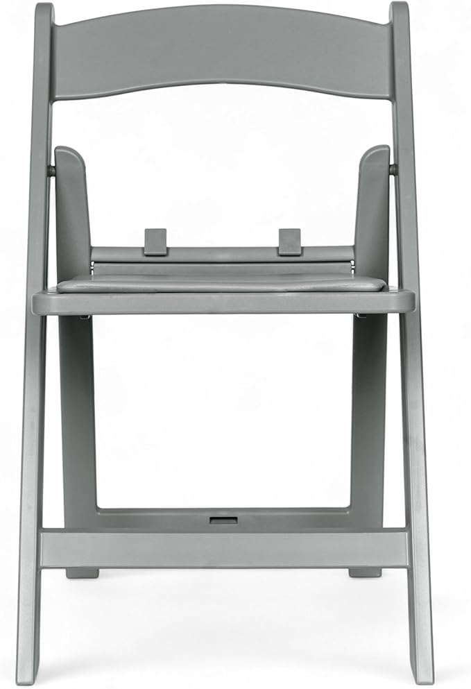 Flash Furniture Hercules Set of 2 Kids Gray Resin Folding Chairs - Image 14