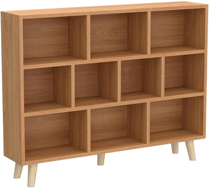 IOTXY Wooden Open Shelf Bookcase by IOTXY