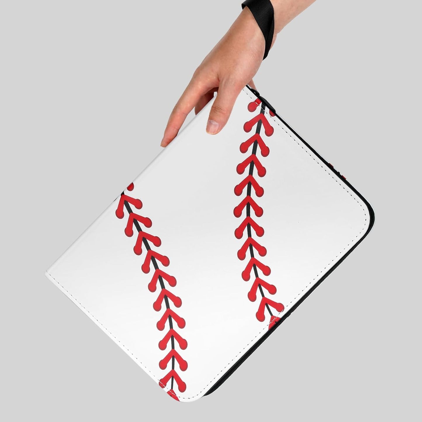 Baseball Card Binder - 9 Pocket, Premium PU Card Book, Card Holder Binder, Compatible with MTC, TCG, Game & Sports Cards