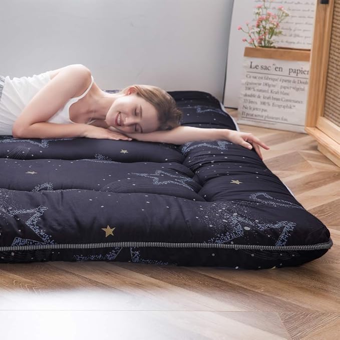 MAXYOYO Japanese Futon Mattress Floor Mattress Sleeping Pad Foldable Mat Roll - Image 6