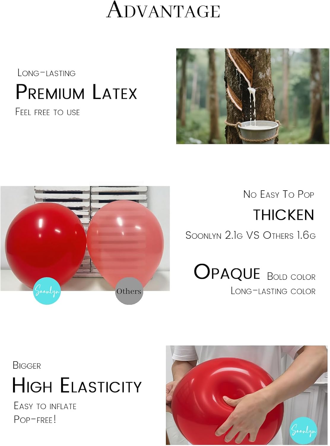 Soonlyn Cherry Balloons Arch kit 200Pcs 12In Cherry Birthday Decorations Red Pink White Balloons Long Green Balloon for Cherry on Top Baby Shower Bridal Shower Decorations