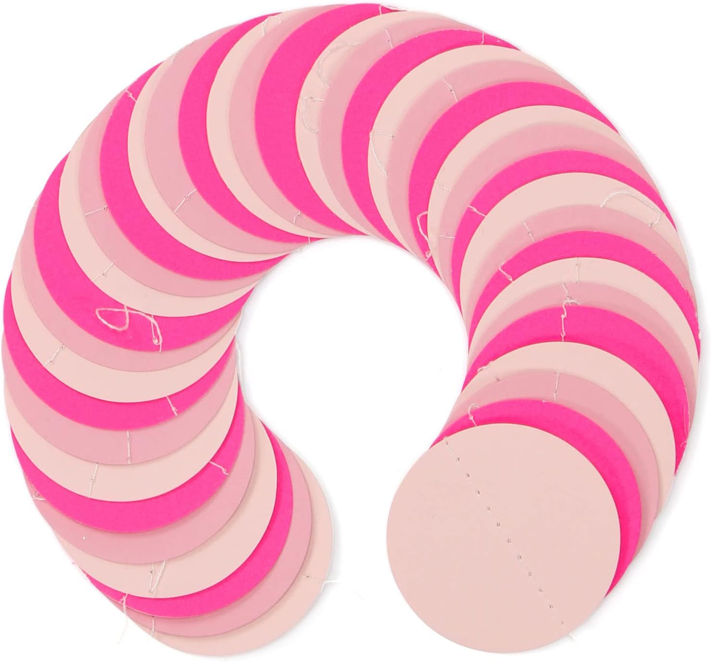 Hot-Pink Party-Decorations Paper-Garland Streamers Banner - 52Ft Girl Birthday Flamingo Baby Shower Engagement Wedding Bachelorette Hanging Decor Ouruola