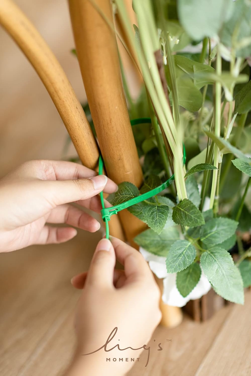 Ling's Moment 17.5" Tall Standing Artificial Flowers Arrangements 4 pcs Wedding Aisle Runner Chair Decorations Lilac & Gold Centerpieces for Ceremony Reception Rose Floral Party Outdoor Decor