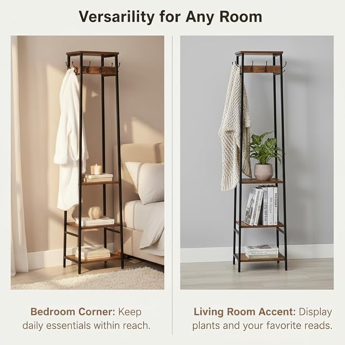 Coat Rack Freestanding, Coat Stand - Image 6