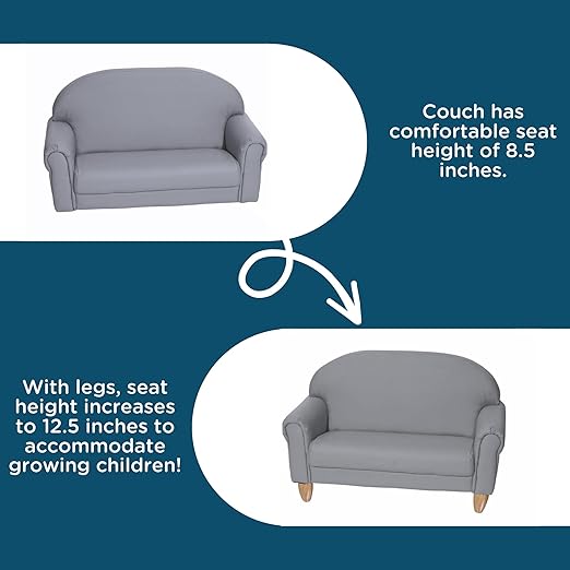 Children's Factory As We Grow Sofa, Playroom Couch, Daycare Furniture, Kids - Image 4