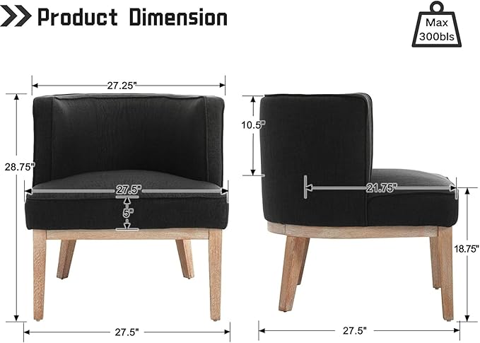 Gray Barrel Chairs Set of 2 - Image 2