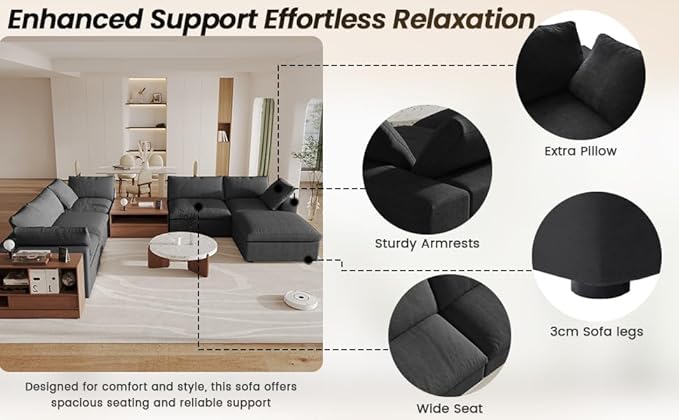 Cloud Couch Modular Sectional Sofa - Image 8