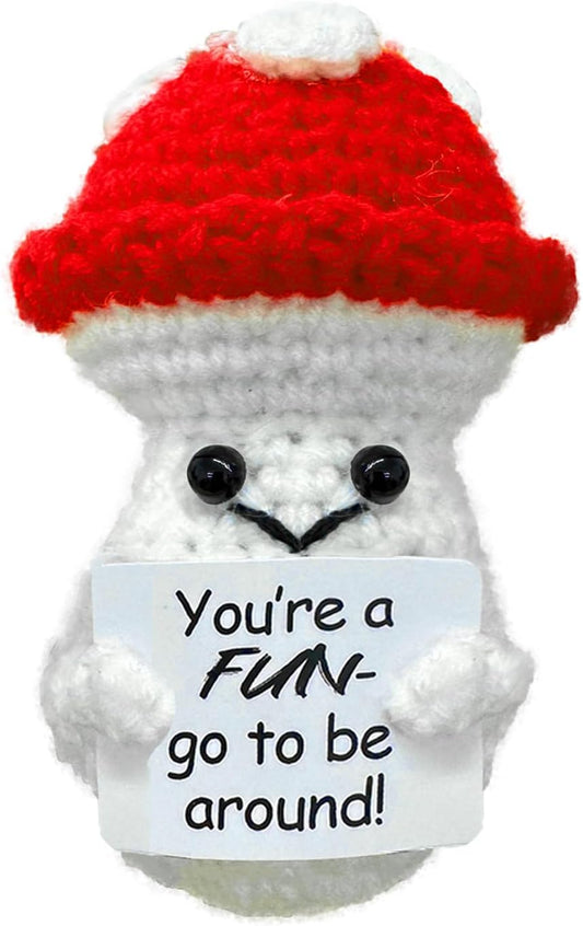 Birthday Gifts for Women Man-Emotional Cheer Support,Funny Handmade Mushroom,Unique Cute Presents for Her Him Women Men Friend Coworker Family