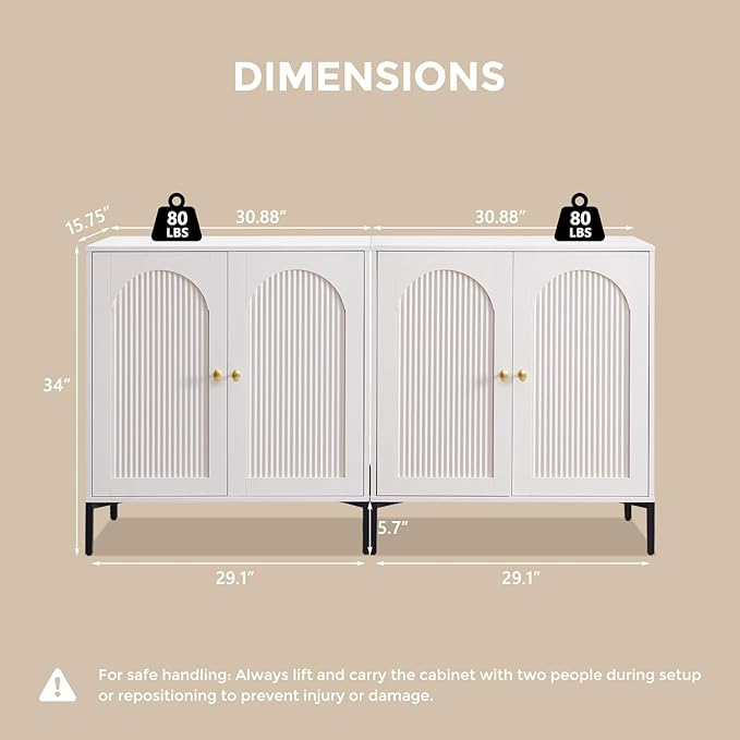 IFGET Modern Buffet Cabinet - Image 2