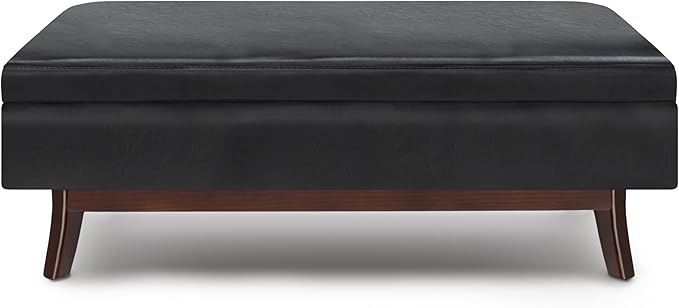 SIMPLIHOME Owen Rectangular Storage Ottoman - Image 5