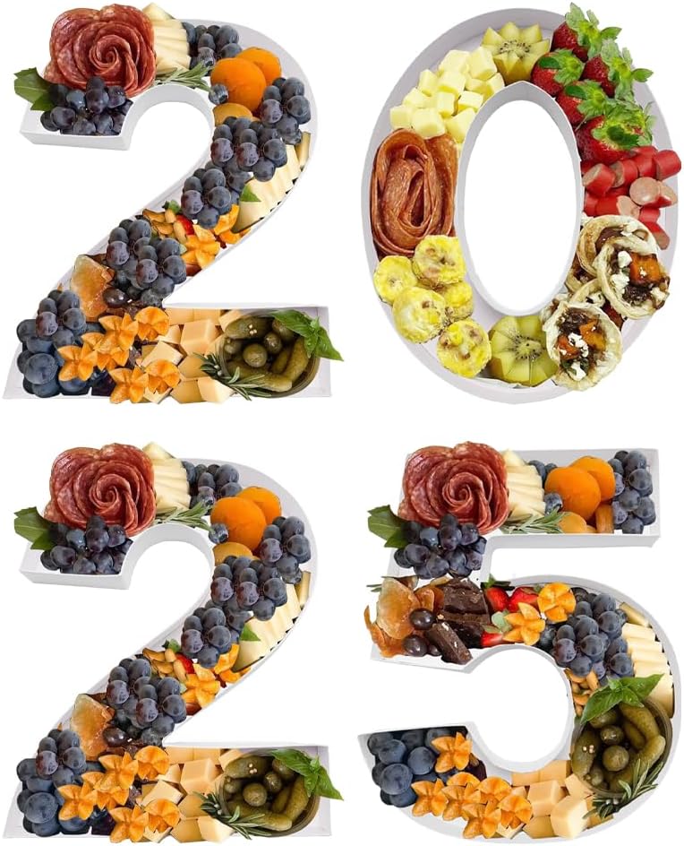 12" Fillable Cardboard Number Charcuterie Gift Cupcake Box With Cover Sweets Packaging (2025)