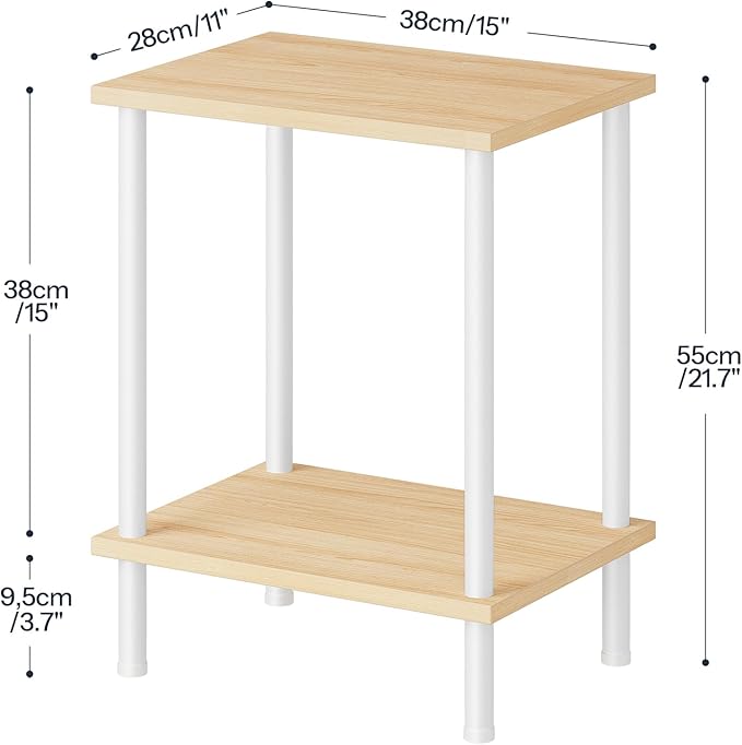 HOOBRO End Table, Small Side Table, Nightstand - Image 3