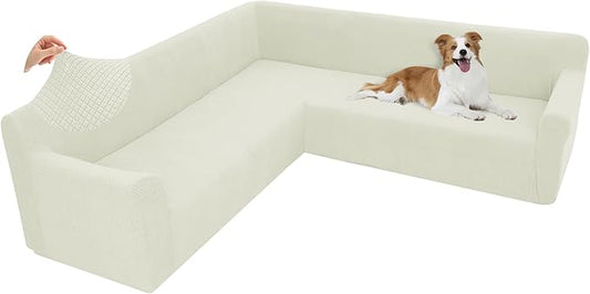 Arfntevss Stretch Sectional Couch Covers L Shaped Corner Sectional Sofa Cover by Arfntevss