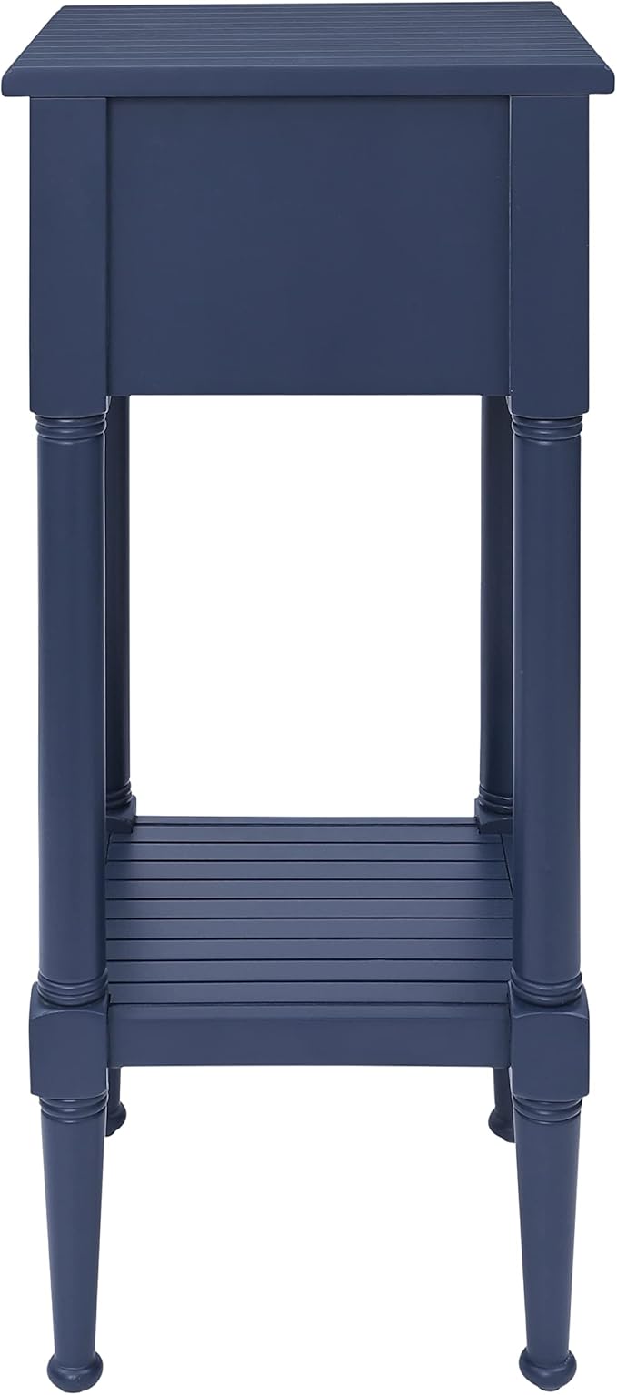 Linon Raleigh Navy Small Accent Table - Image 9