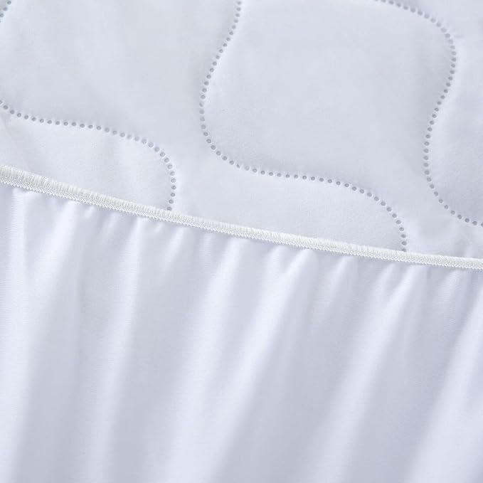 Kingnex Olympic Queen 66x80 Waterproof Quilted Mattress Protector Pad Super - Image 4