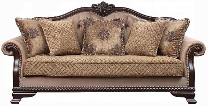 4PS Traditional Collection Living Room Set Formal Luxury Sofa Set Includes Sofa - Image 2
