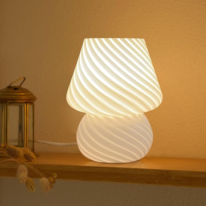 ONEWISH Mushroom Lamp-Small Bedside Table Lamp by onewish