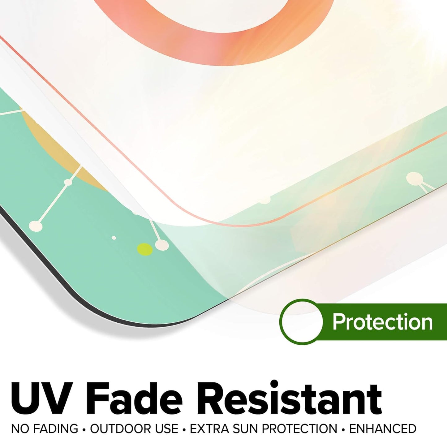 Custom Sign, Custom Street Sign, 11 Font Colors, 13 Font Styles, 4 Hole Options, 22 Sizes, 12x48 Inches, Rust Free DiBound, Fade Resistant, Made in USA by My Sign Center (Mid-Century Modern 2)