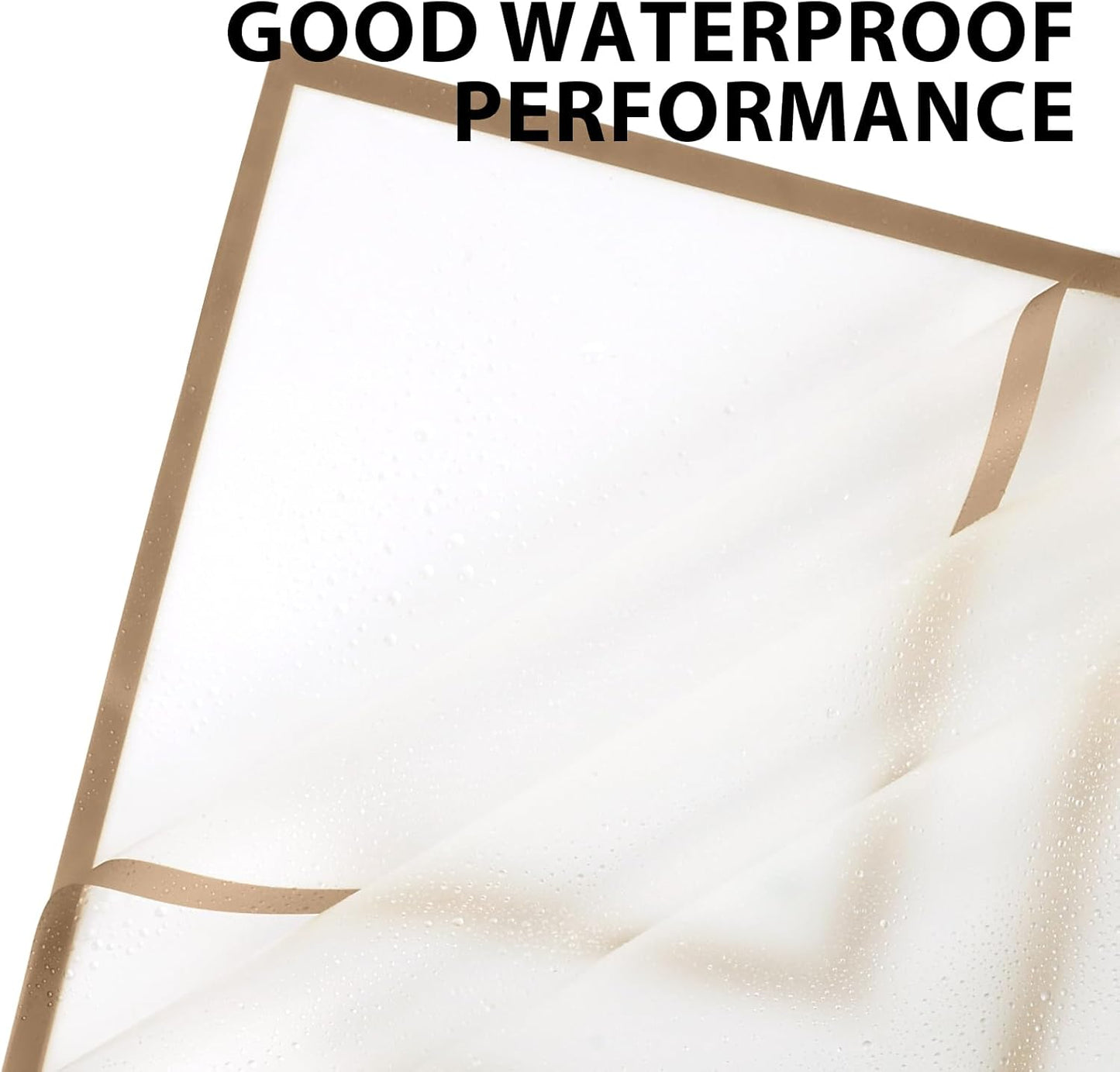 NESCCI 20 Sheet Flower Wrapping Paper - Waterproof Floral Bouquet Wrapping Paper, Florist Supplies Packaging Paper for Wedding Birthday Gift DIY (Fog color)